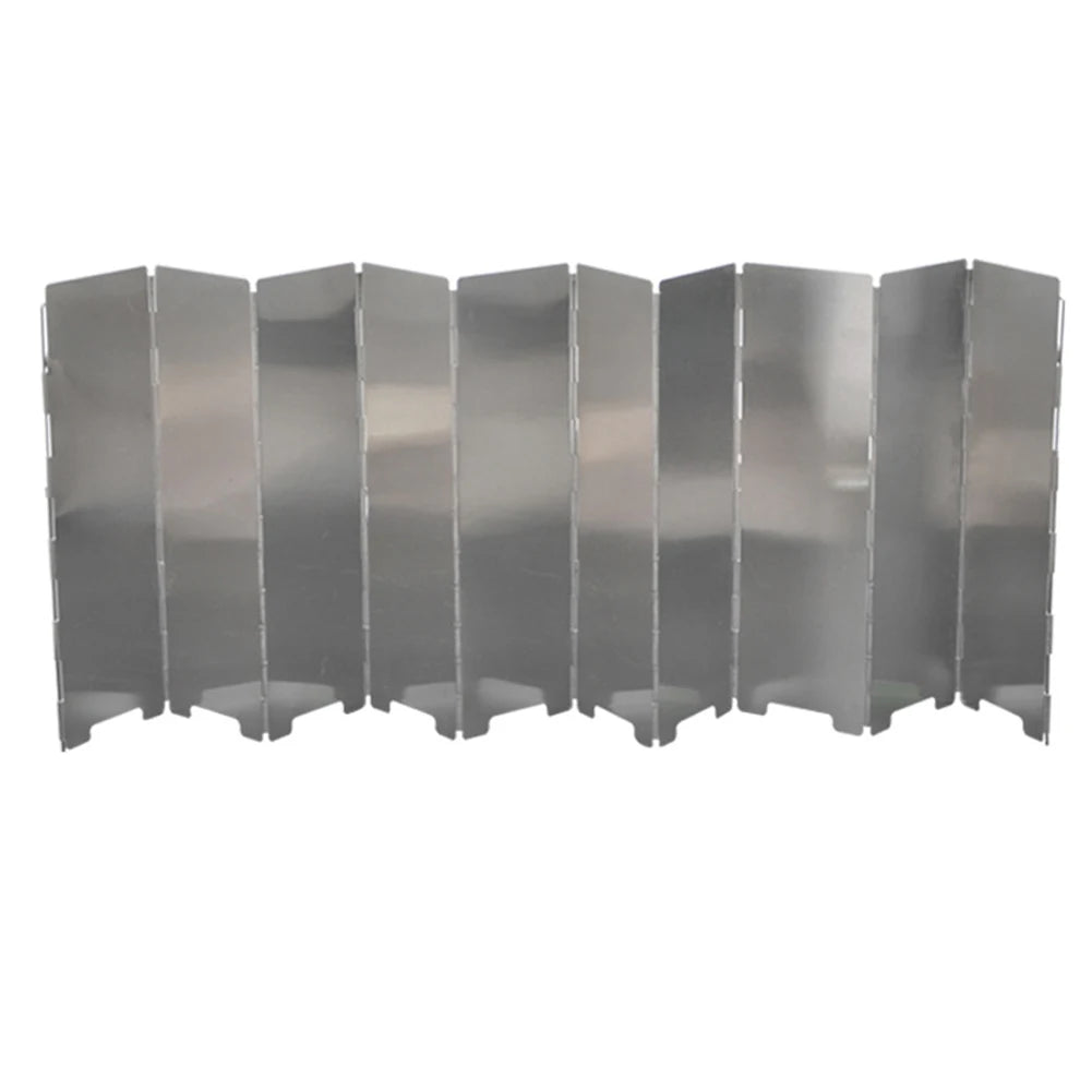 JOCESTYLE Aluminum Foldable Wind Shield For Gas Stove