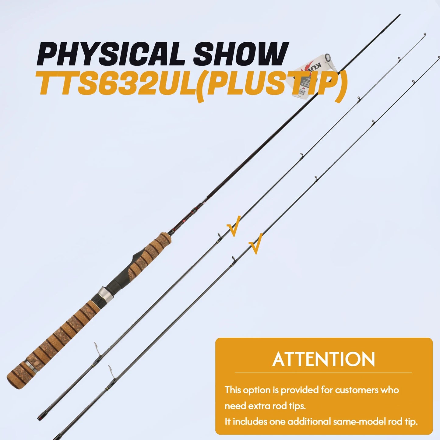 Deliver from USA KUYING TETON TTC662L TTC632UL TTS662L TTC602LS TTS602LS Fishing Lure Rod Casting Spinning River Stream Carbon