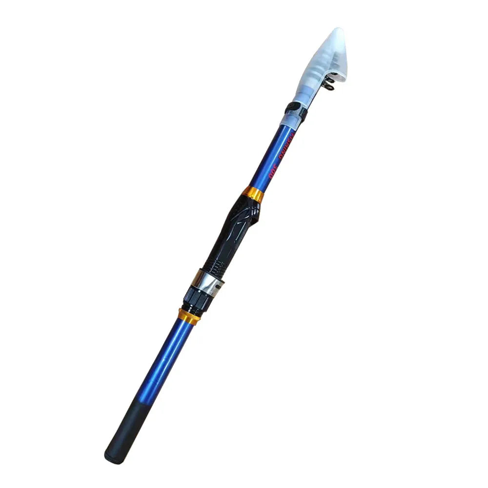 Telescopic Carbon Spinning Fishing Rod For Outdoor Casting
