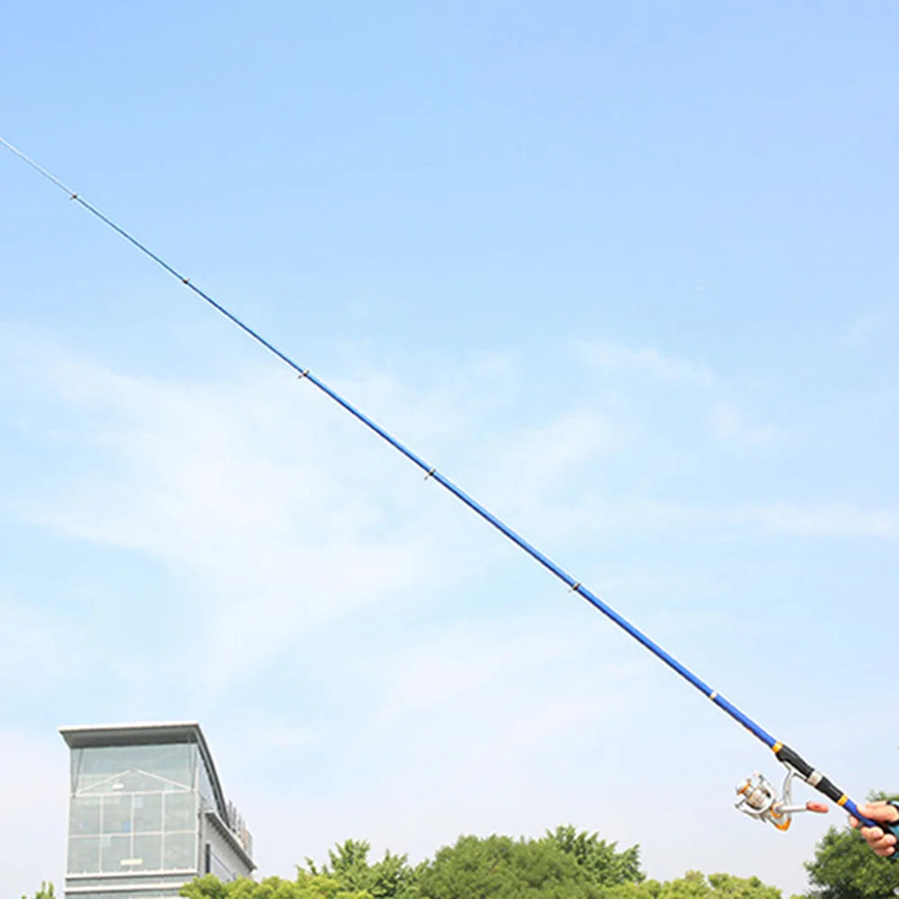 Telescopic Carbon Spinning Fishing Rod For Outdoor Casting