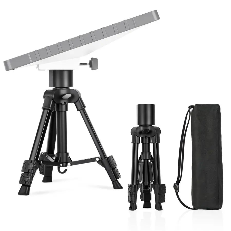 for Starlink Mini Tripod Mount with Pipe Adapter Adjustable Height and Angle for Starlink Mini Tripod kit for Outdoor Camping, T