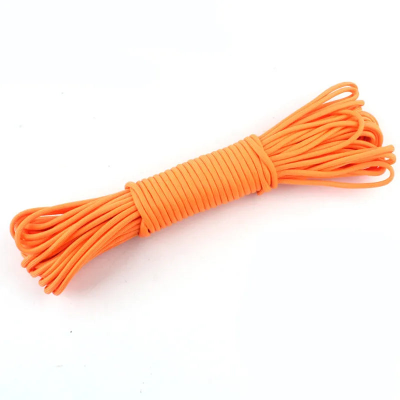 Luminous Rope 9 Strands 4mm Paracord Nylon 550 Tent Cord Outdoor Parachute Lanyard Camping Survival EDC Glow In The Dark