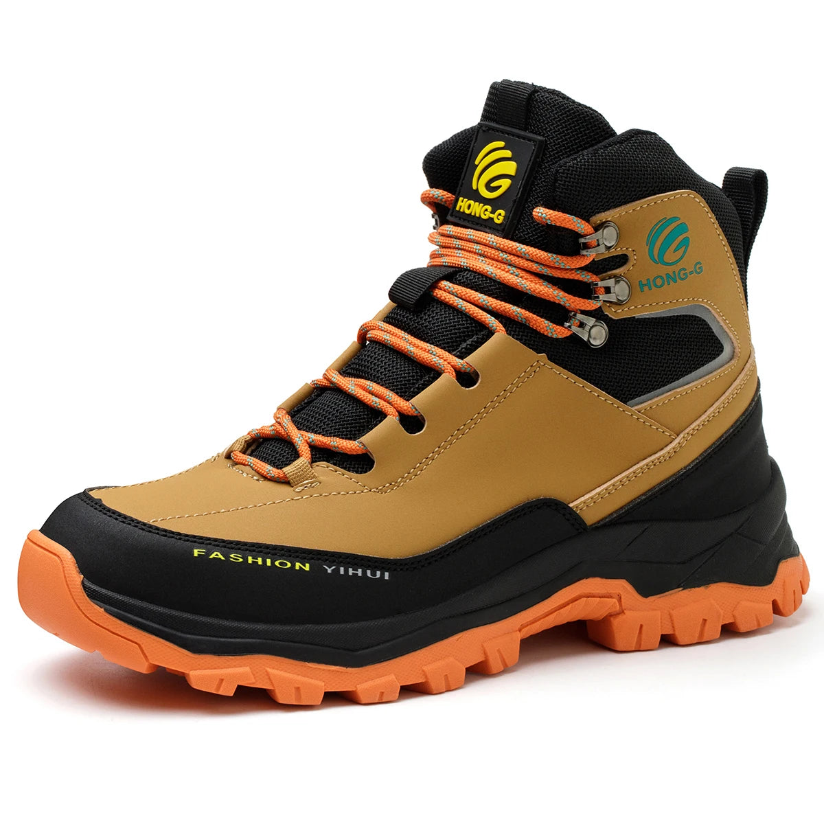 VEIGAR Men's Protective Work Shoes Steel Toe Safety Boots