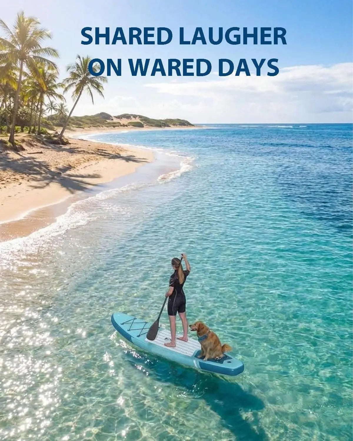 10.6/11 ft Inflatable Stand Up Paddle Board Set –Non-Slip EVA Deck, Premium Accessories –Inflatable Paddle Board for Adults