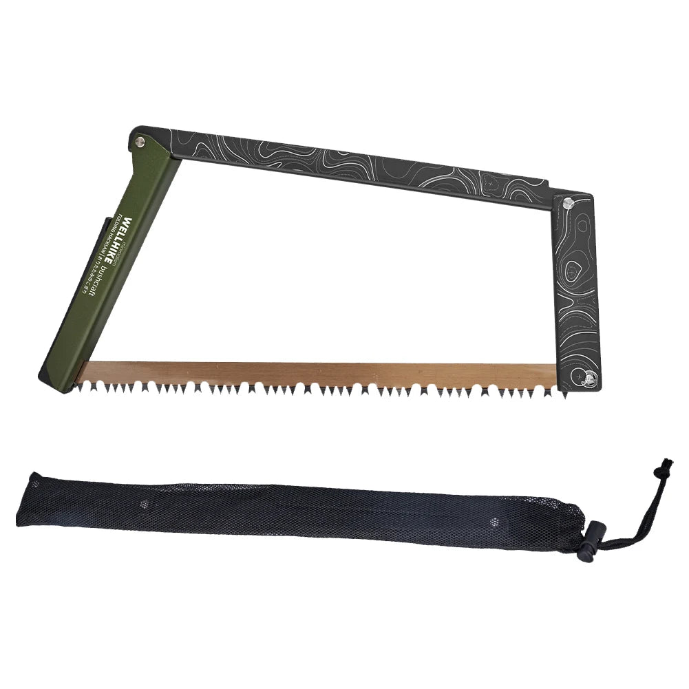 Folding Saw With Storage Bag Aluminum Alloy Camping