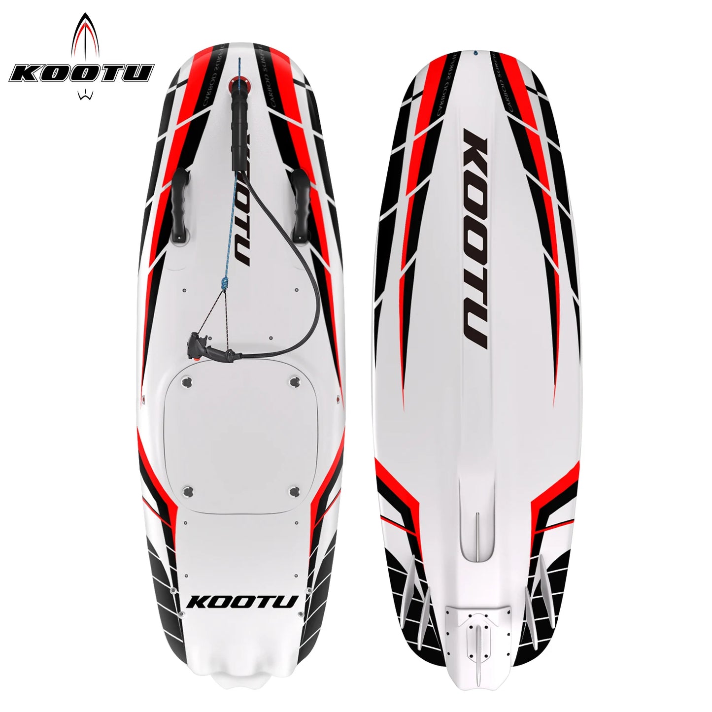 KOOTU Jet Surfboards Full Carbon Fiber Surfboards Fuel-powered surfboard 109cc Power Electric Surfboards Water Surfboards