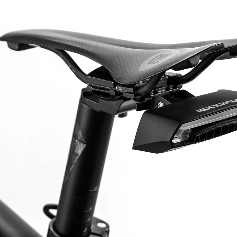 ROCKBROS Local Shipping Bicycle Tail Light USB Rechargeable Wireless Waterproof MTB Safety Cycling Lights Remote Control Turn Sign Bike Light Lamp