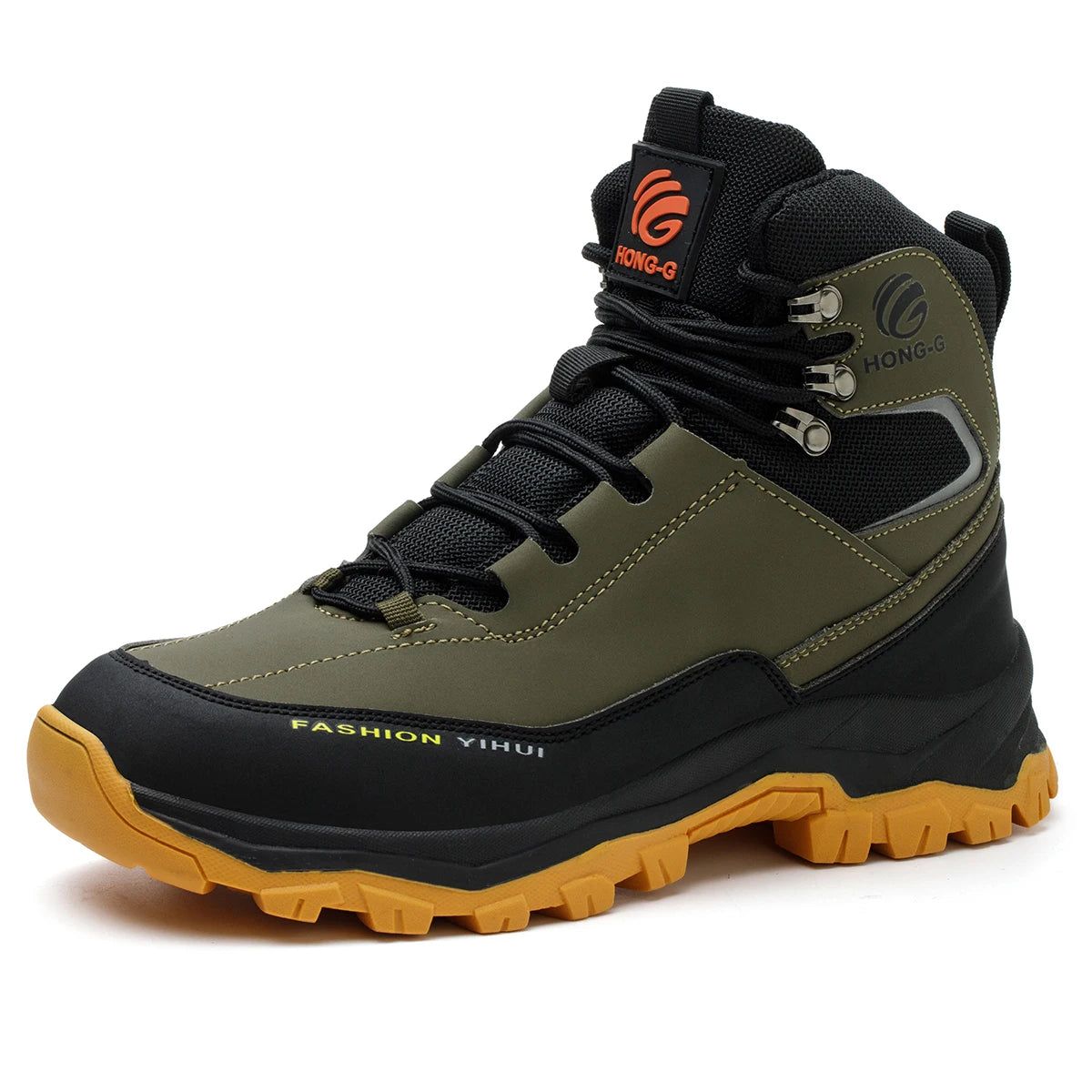VEIGAR Men's Protective Work Shoes Steel Toe Safety Boots