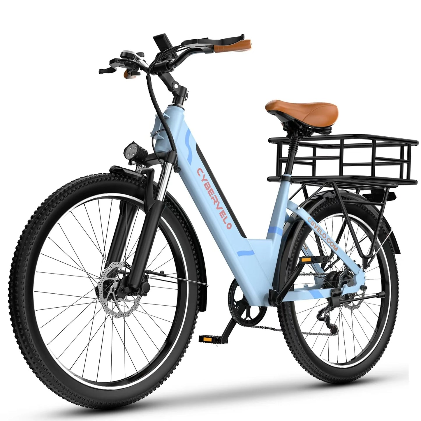 Cybervelo high quality rear basket for e-bike, Multi-purpose carrying basket for electric bike