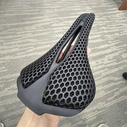 3D Printed Bicycle Saddle Ultralight 140g Carbon Saddle 250x140mm Bike Seating for MTB Gravel Road Bike Seat Cycling Parts