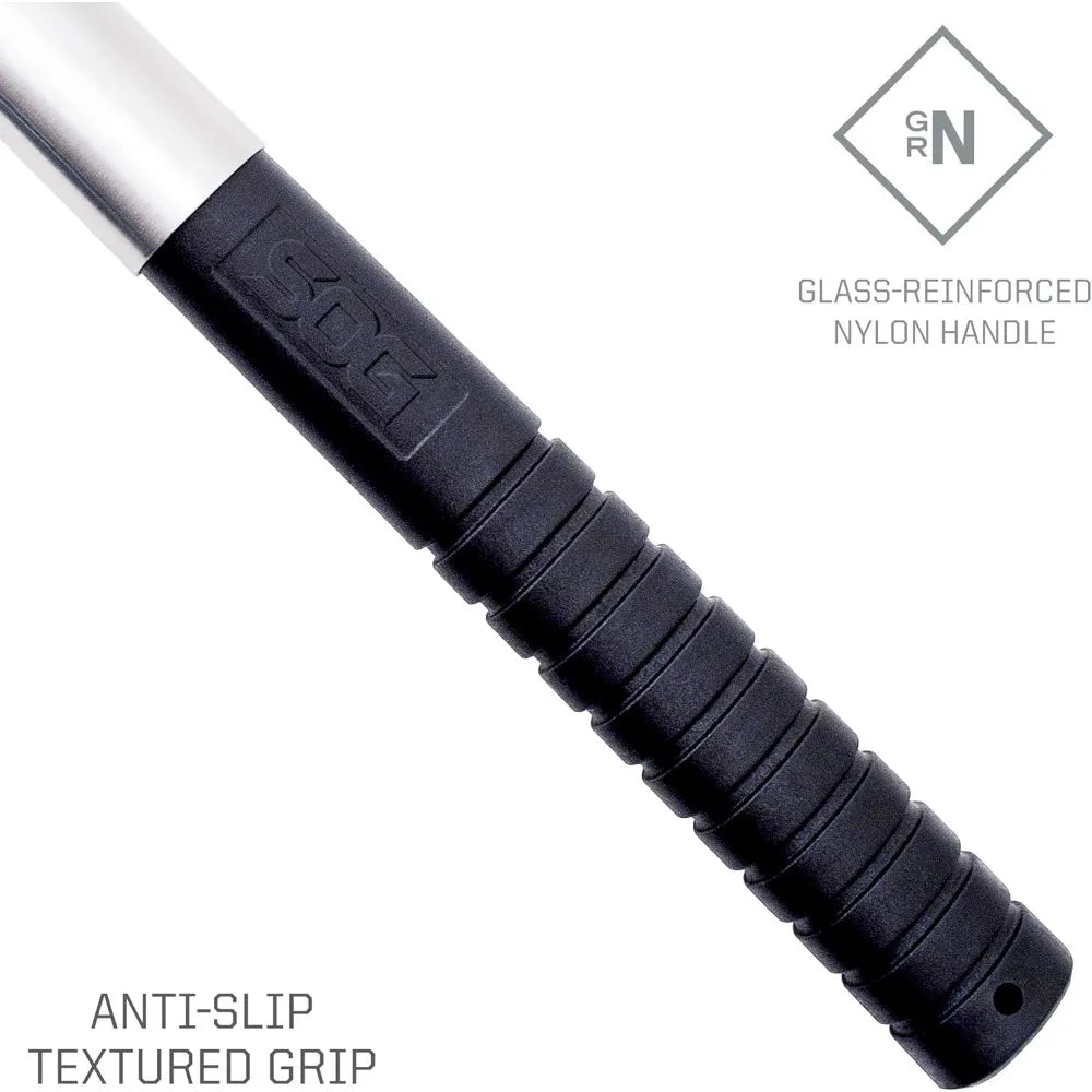 FastHawk Polished Tomahawk Tactical Axe With Sheath For Throwing