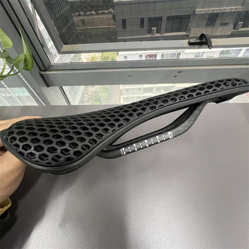 3D Printed Bicycle Saddle Ultralight 140g Carbon Saddle 250x140mm Bike Seating for MTB Gravel Road Bike Seat Cycling Parts