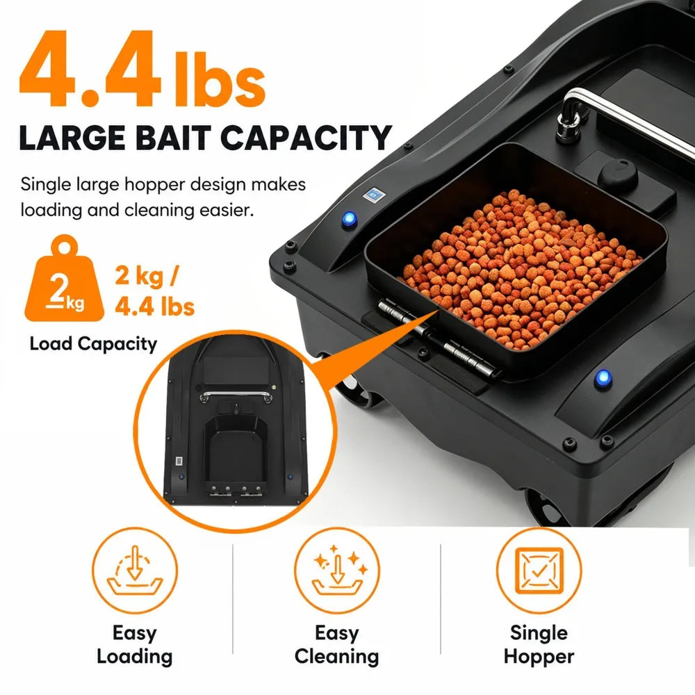 Professional Electric Fishing Bait Boat With GPS And Night Vision