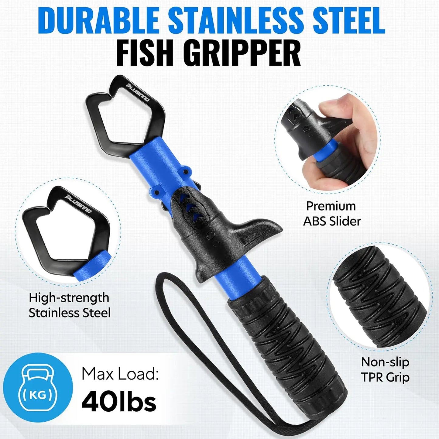 Telescoping Carbon Fiber Fishing Net with Floating Handle, Ultralight Landing Gear for Bass Trout Salmon Kayak