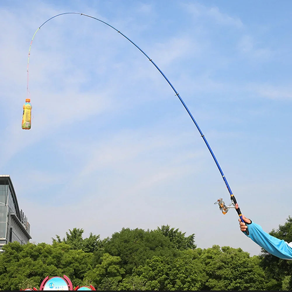 Telescopic Carbon Spinning Fishing Rod For Outdoor Casting