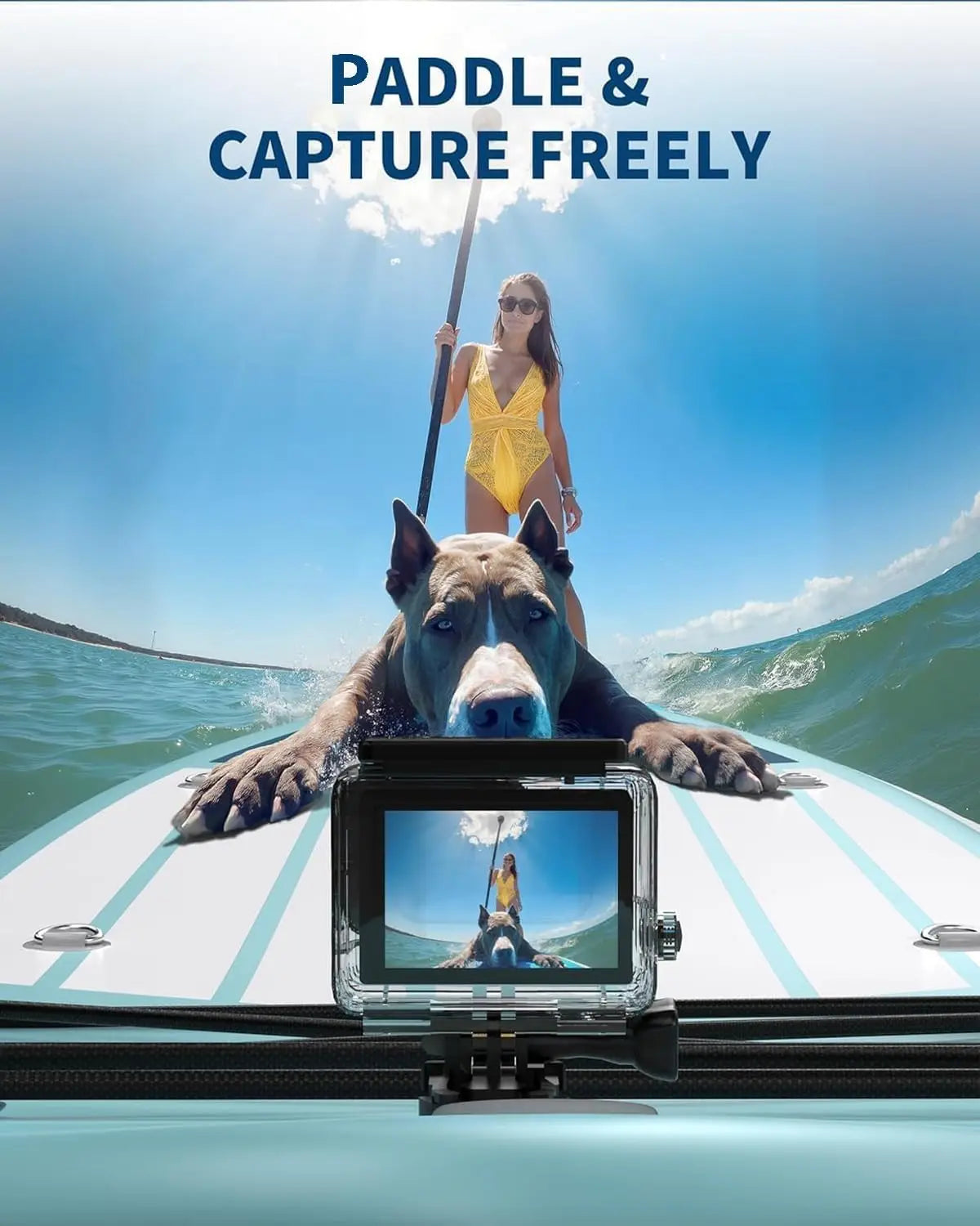 10.6/11 ft Inflatable Stand Up Paddle Board Set –Non-Slip EVA Deck, Premium Accessories –Inflatable Paddle Board for Adults