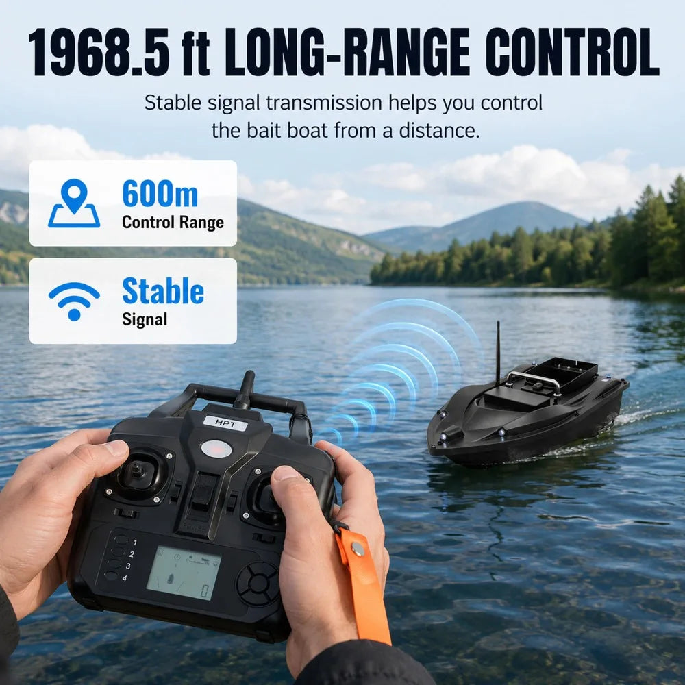 Professional Electric Fishing Bait Boat With GPS And Night Vision