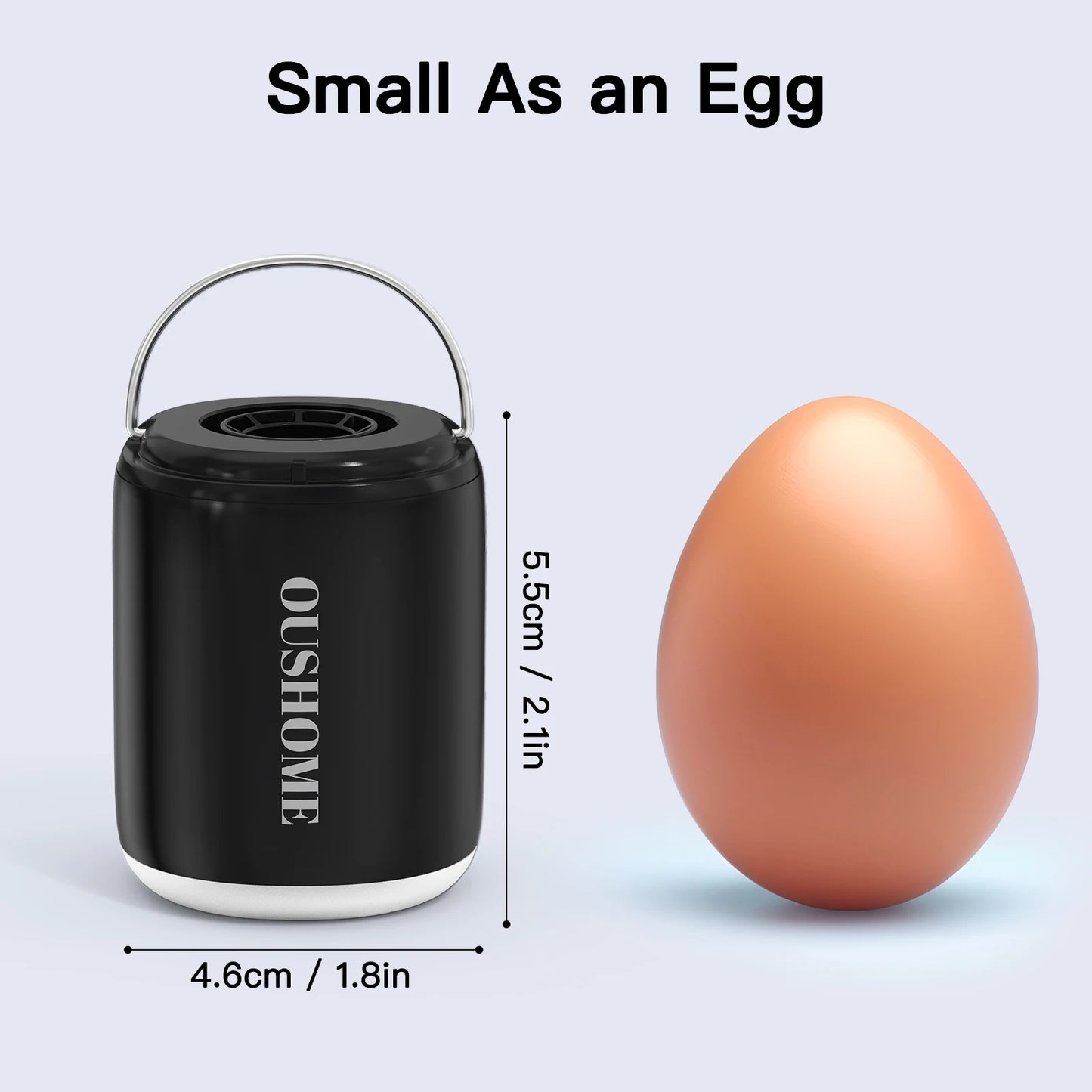 Portable Air Pump for Inflatables, Ultra-Mini Air Pump with Camping Light, USB Rechargeable Air Pump with Magnetic Design for Sl