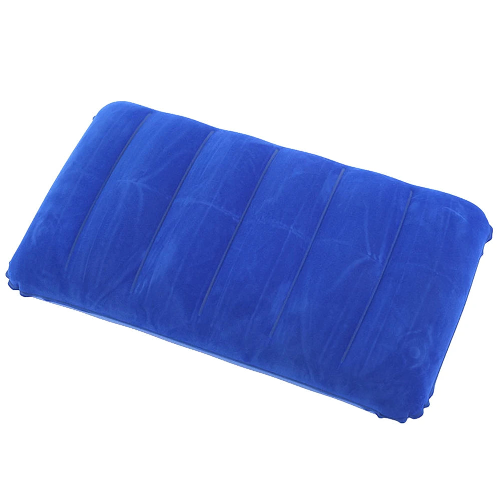 47x30cm Inflating Pillows Portable Camping Cushion Pillow Comfortable Ergonomic for Neck & Lumbar Support