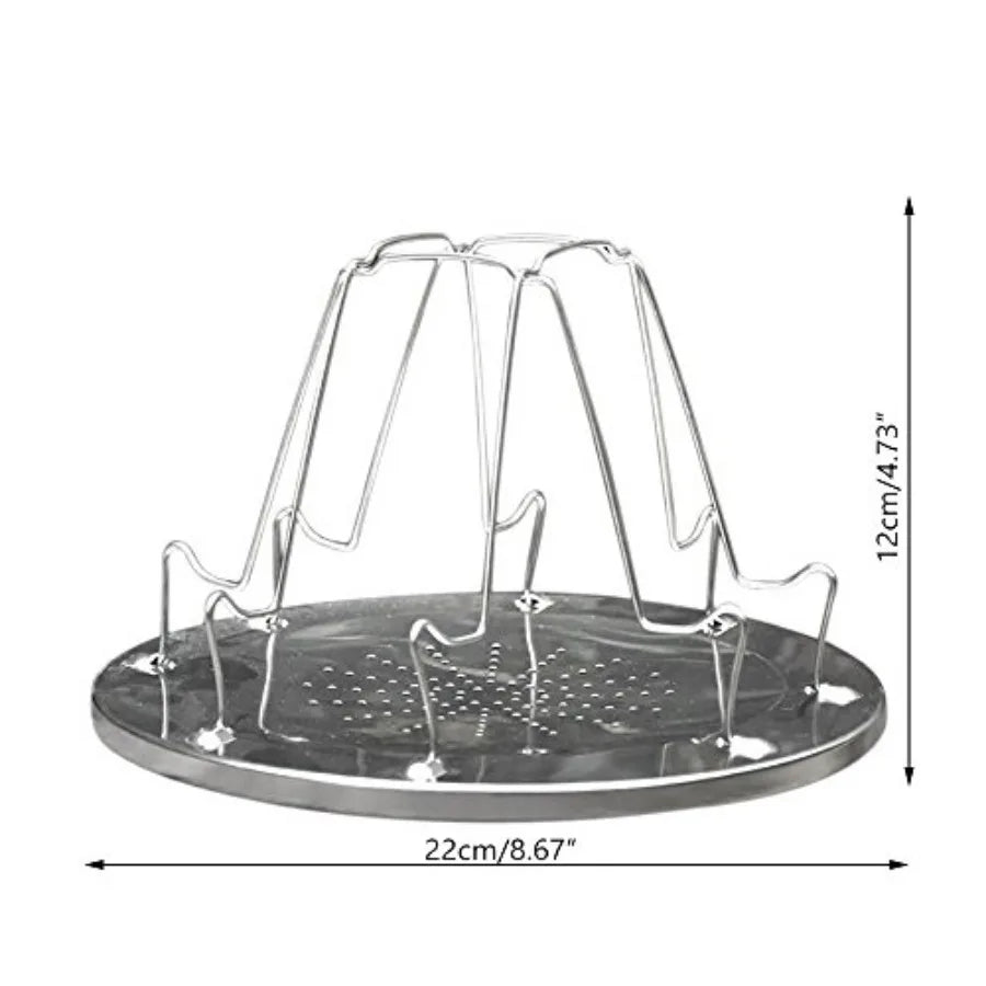 Camping Toaster - Stainless Steel Camp Toaster and Bread Clip, for Campers, Hikers, Outdoor Enthusiasts, and Families, Ideal fo