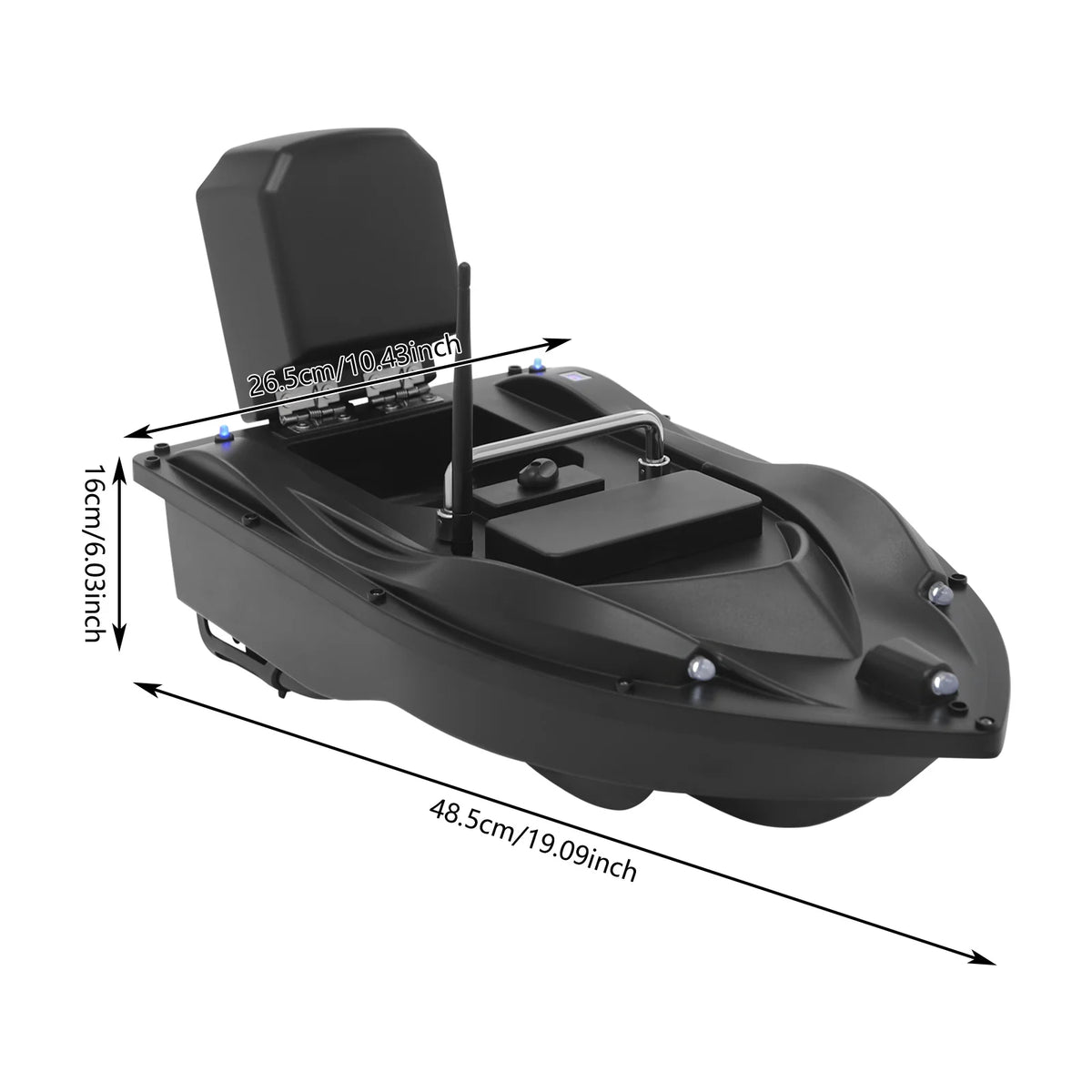 Professional Electric Fishing Bait Boat With GPS And Night Vision
