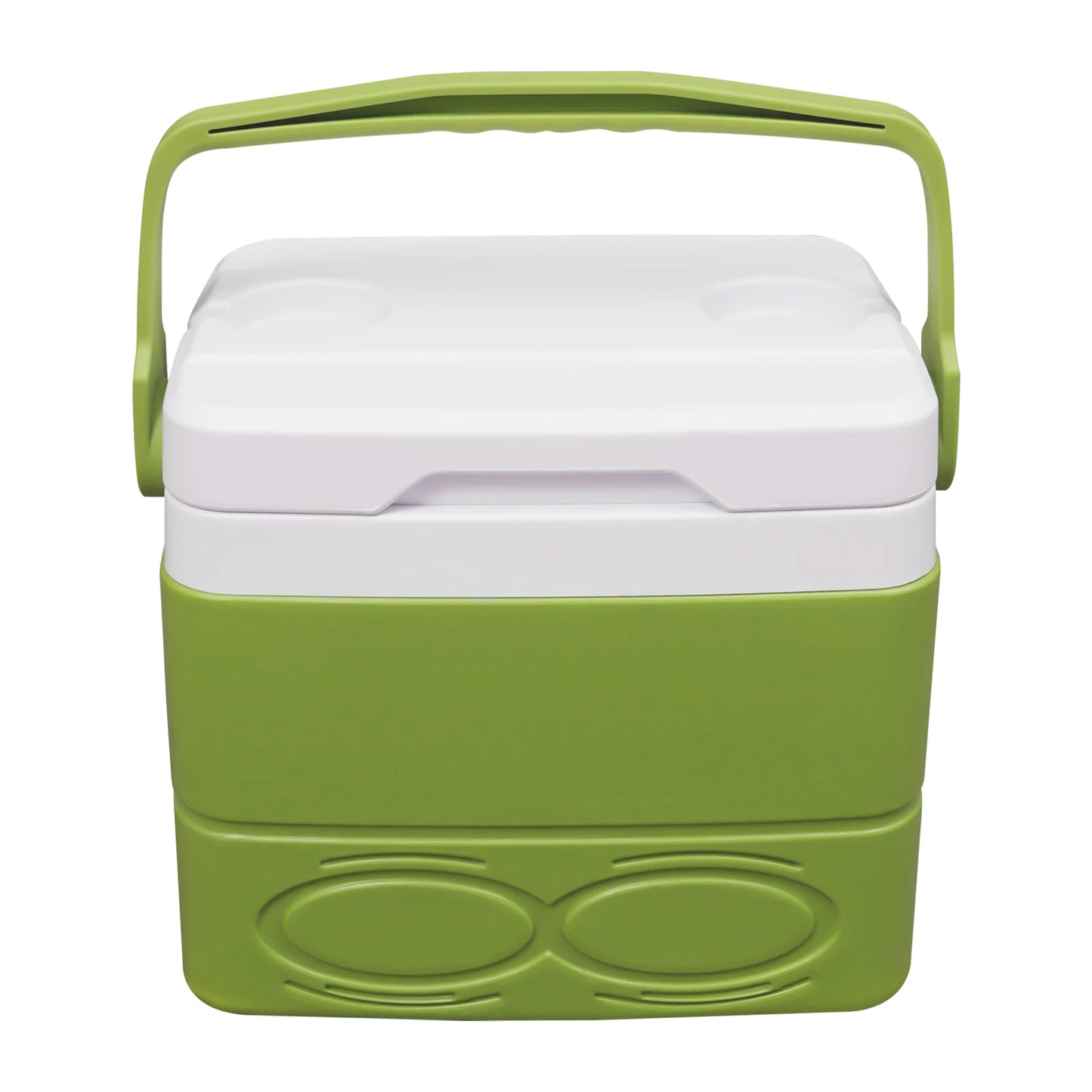 Portable Insulated Cooler 8.5L, Small Camping Ice Chest with Handle & Cup Slots, Long-Lasting Cool for Beach Picnic Travel