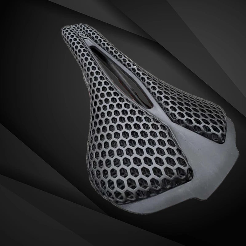 3D Printed Bicycle Saddle Ultralight 140g Carbon Saddle 250x140mm Bike Seating for MTB Gravel Road Bike Seat Cycling Parts